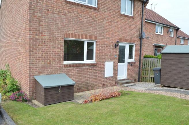 Rear garden