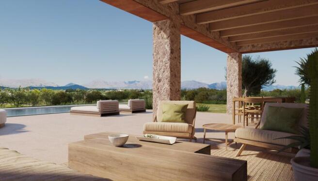 Covered Terrace