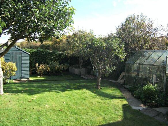 Shed and green...