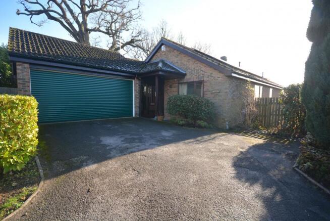 Driveway and double garage