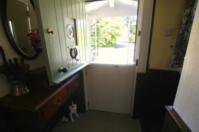 Hall to porch
