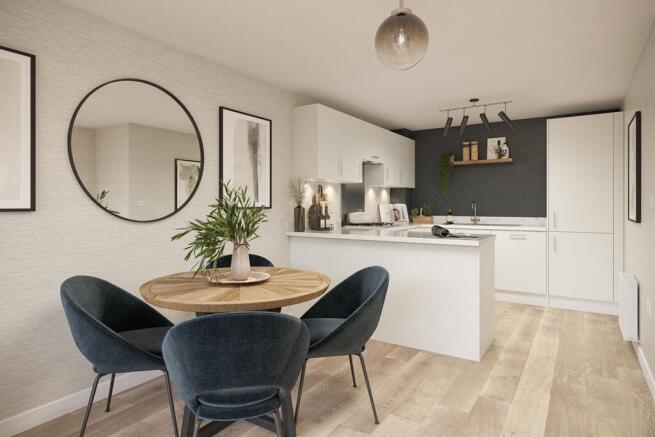 Spacious open plan living