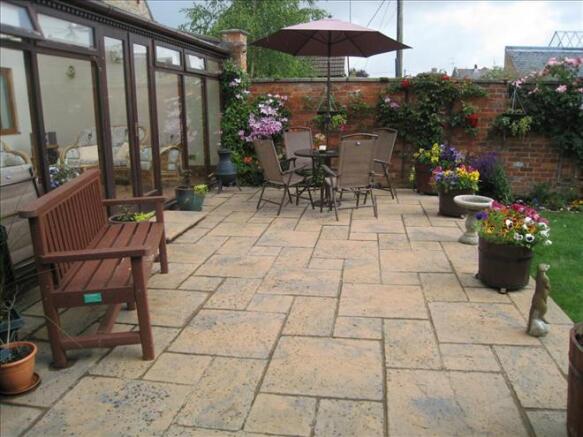 Rear Patio