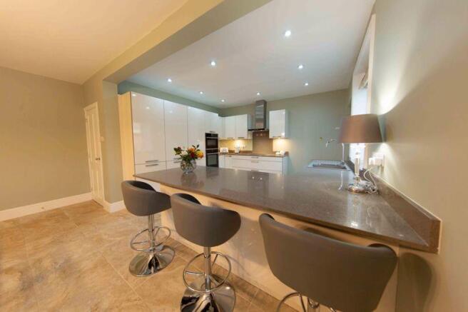 Kitchen and br...