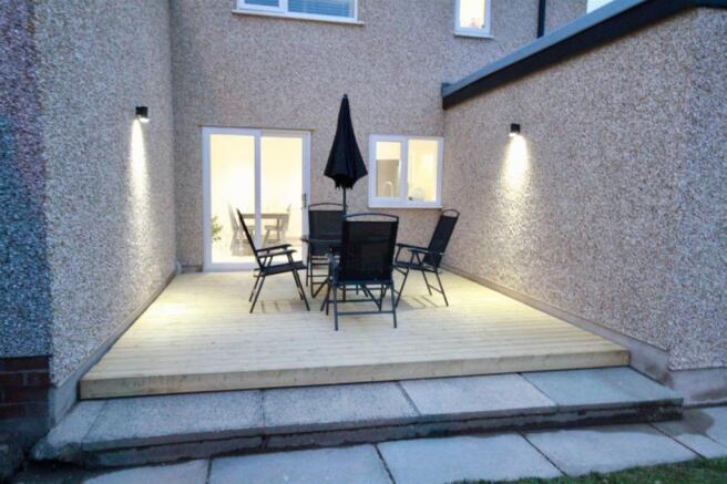 Rear Patio