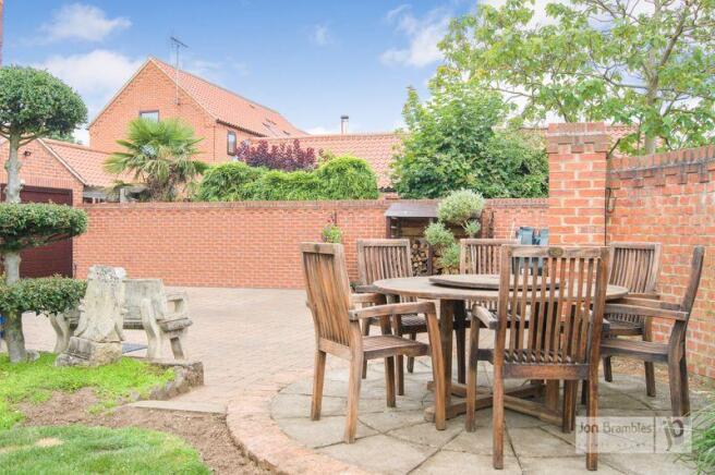 Patio and Parking