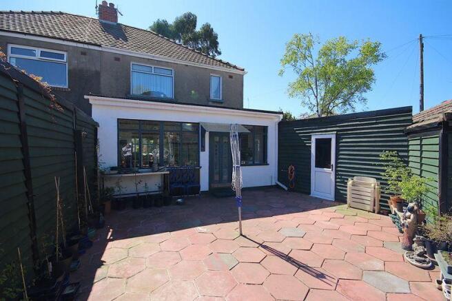 Rear Patio Area