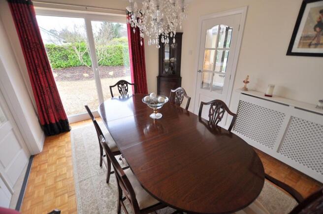 Separate dining room