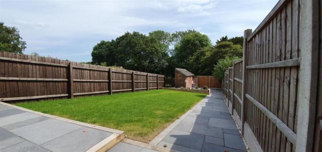 Private Rear Garden