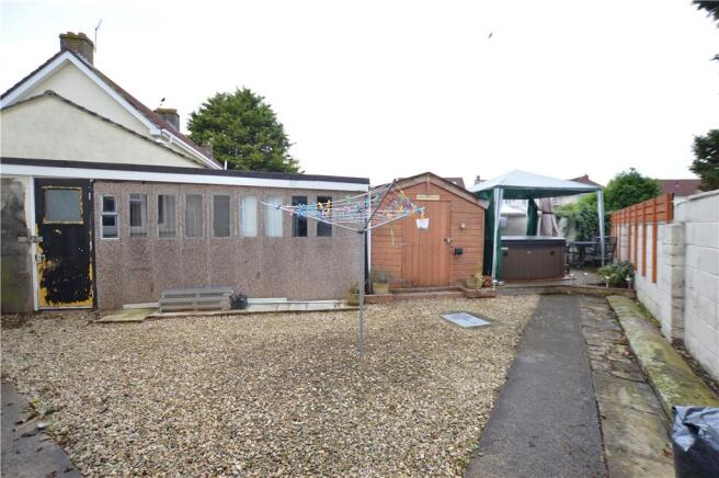 Rear garden