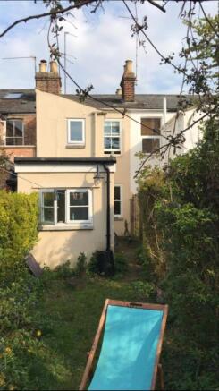 Rear of Property