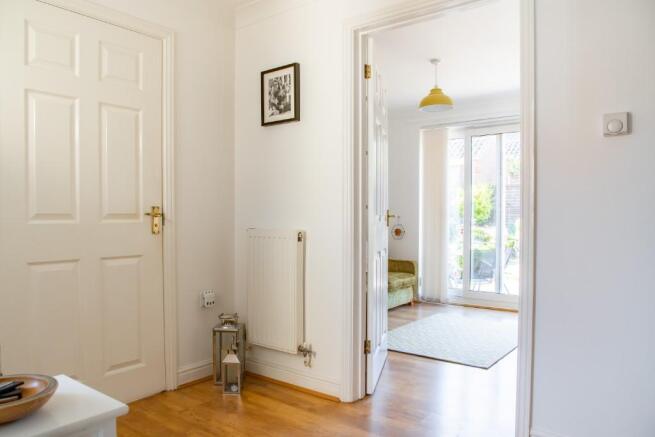 Spacious hallway