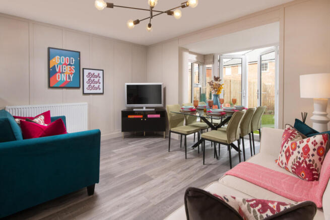 The interior of The Cannington Show Home at Chaloners Green, Whitby