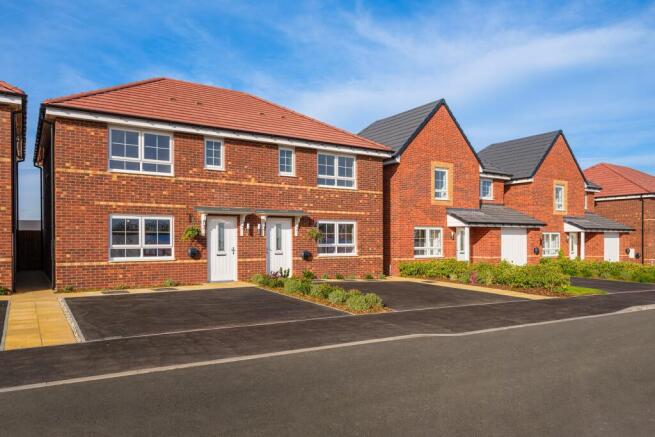 Exterior view of our 3 bed Mewstone home
