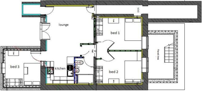 3 bed Apartment to rent Image 4