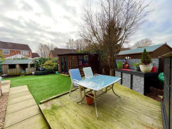 Rear Garden Decking Area