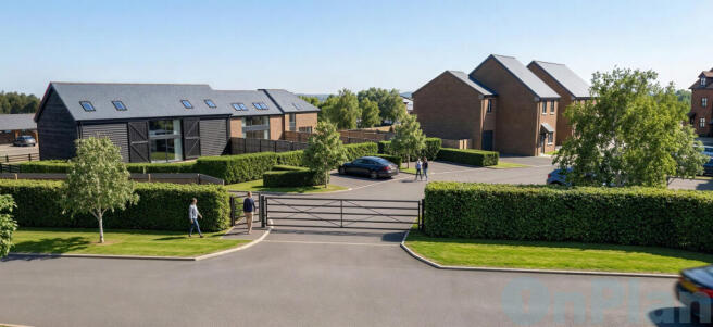 cranfield road Gate CGI
