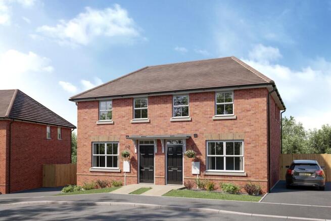 CGI of a semi-detached Archford DWH