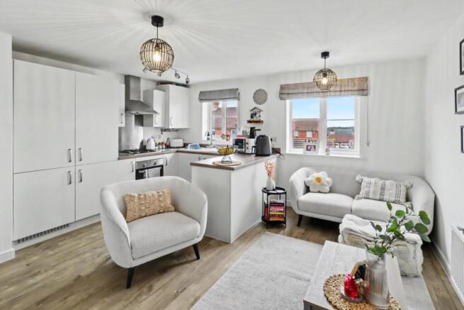 Kitchen living dining area