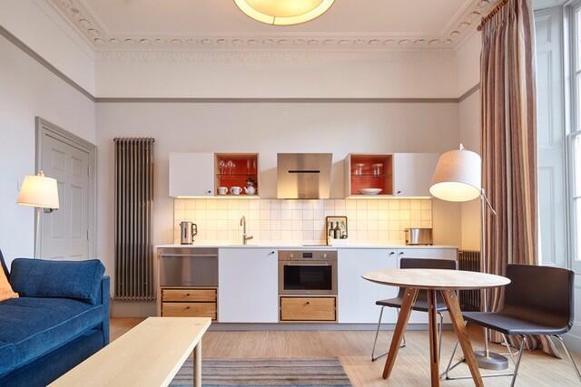 Open plan kitchen