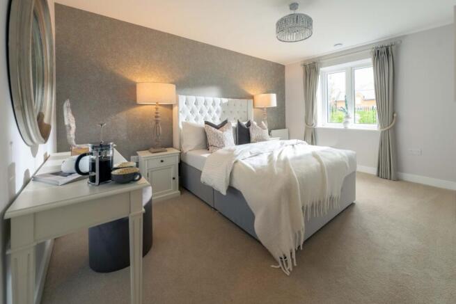 Show home bedroom