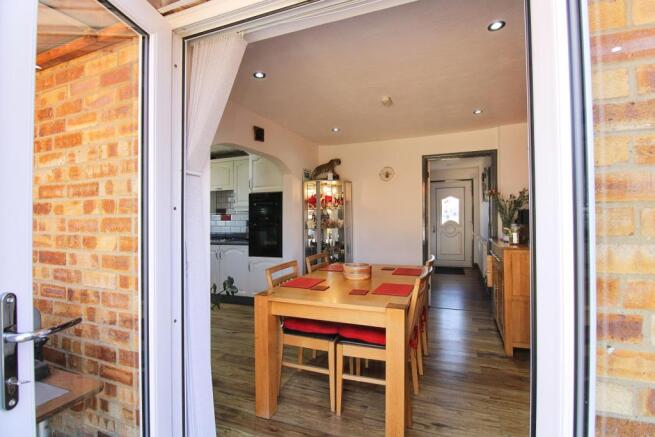 French Door Dining Room