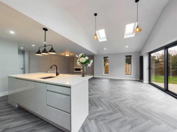 Kitchen/Living and Dining room