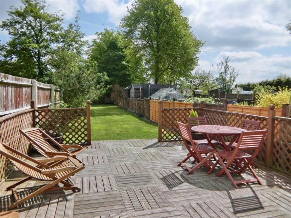 Large Rear Garden