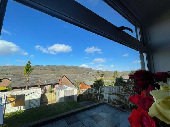 View from kitchen