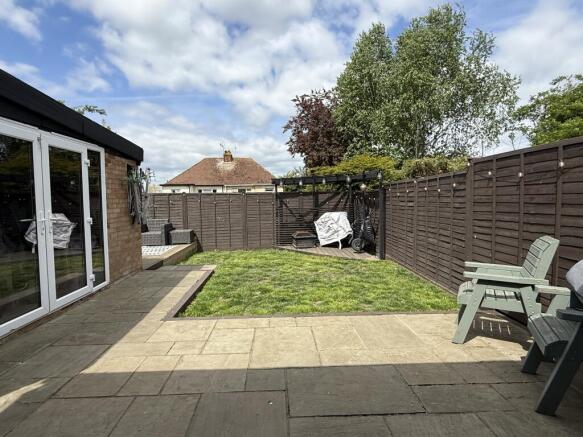 Rear garden