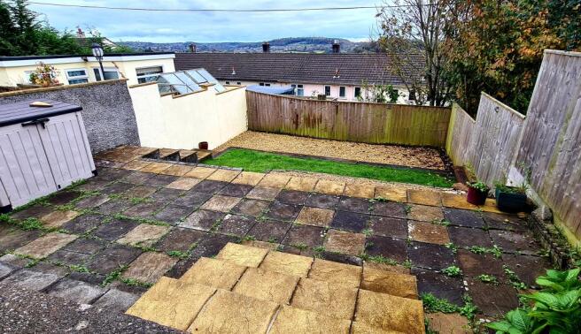 Rear garden