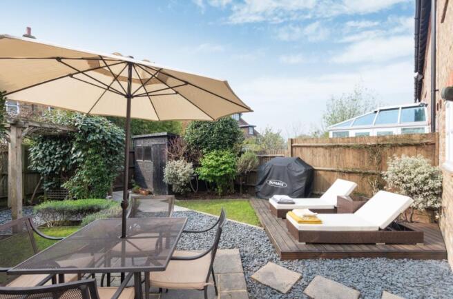 Rear garden