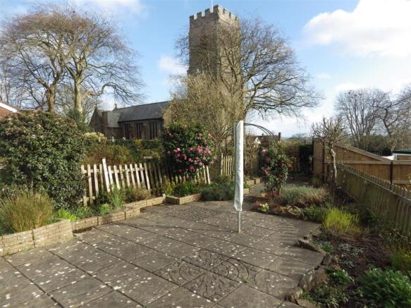 Rear garden