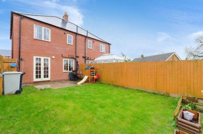 Rear garden