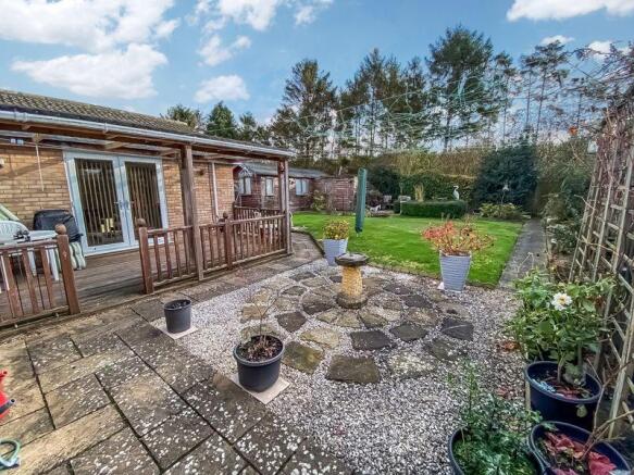 patio and garden