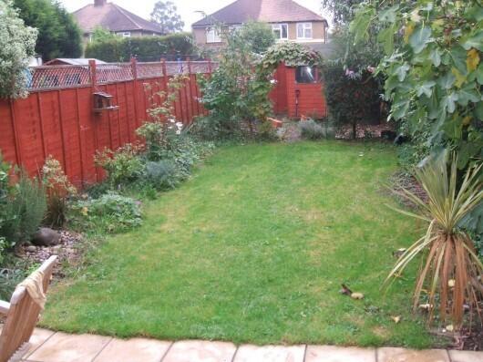 Rear garden