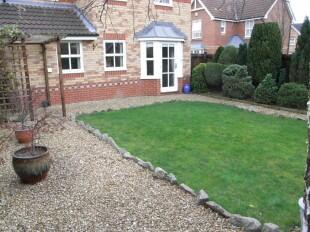 Rear garden