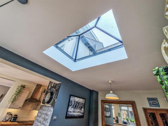 stunning lantern glass roof