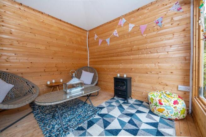 Interior of cabin