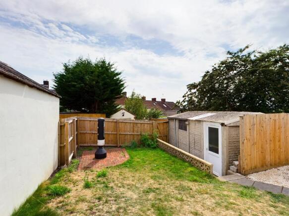 Rear garden