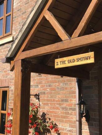 Attractive Oak Framed Tiled Storm Canopy