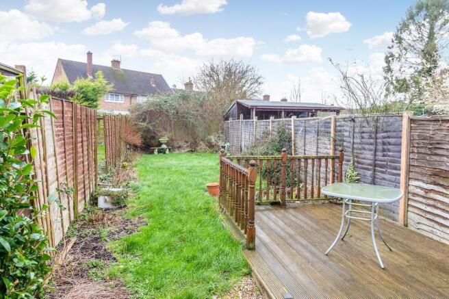 Rear garden