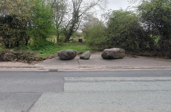 Site Entrance off Pool House Road