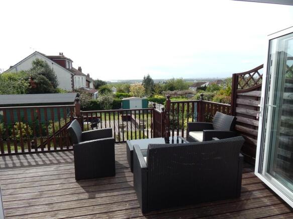 Decked Patio Area