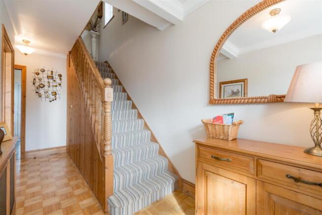 Stairs rising to