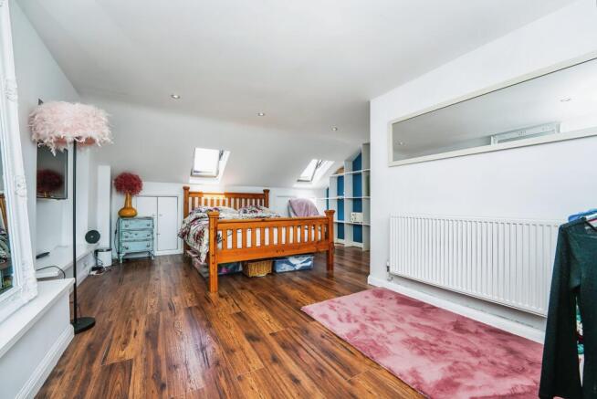 Top floor bedroom