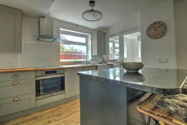 Newly installed kitchen