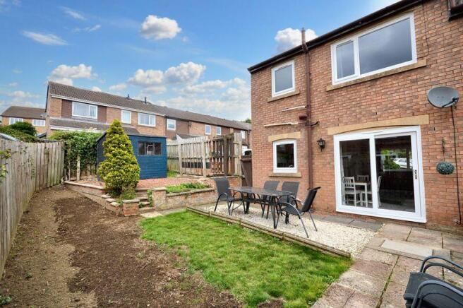 Rear garden