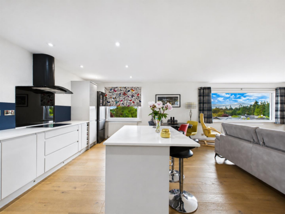 Kitchen / Dining / Living Area