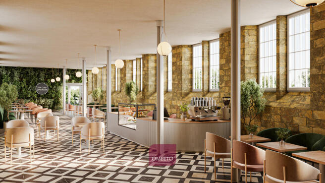 Example of cafe fit-out